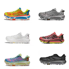 HOKA ONE ONE Mafate Speed ​​2 Low-Top Kids Running Shoes-4089